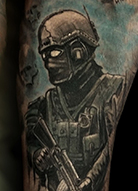tetování pilot ww2
